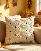 Beige Pumpkin With Handle