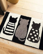 The Backs Of Three Little Cats / 40X60cm