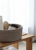 Brown floral thread